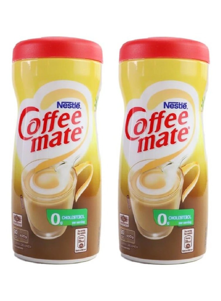 Coffee Mate Pack of 2 Coffee Creamer 0g Cholesterol - 2x400g  - Image 1