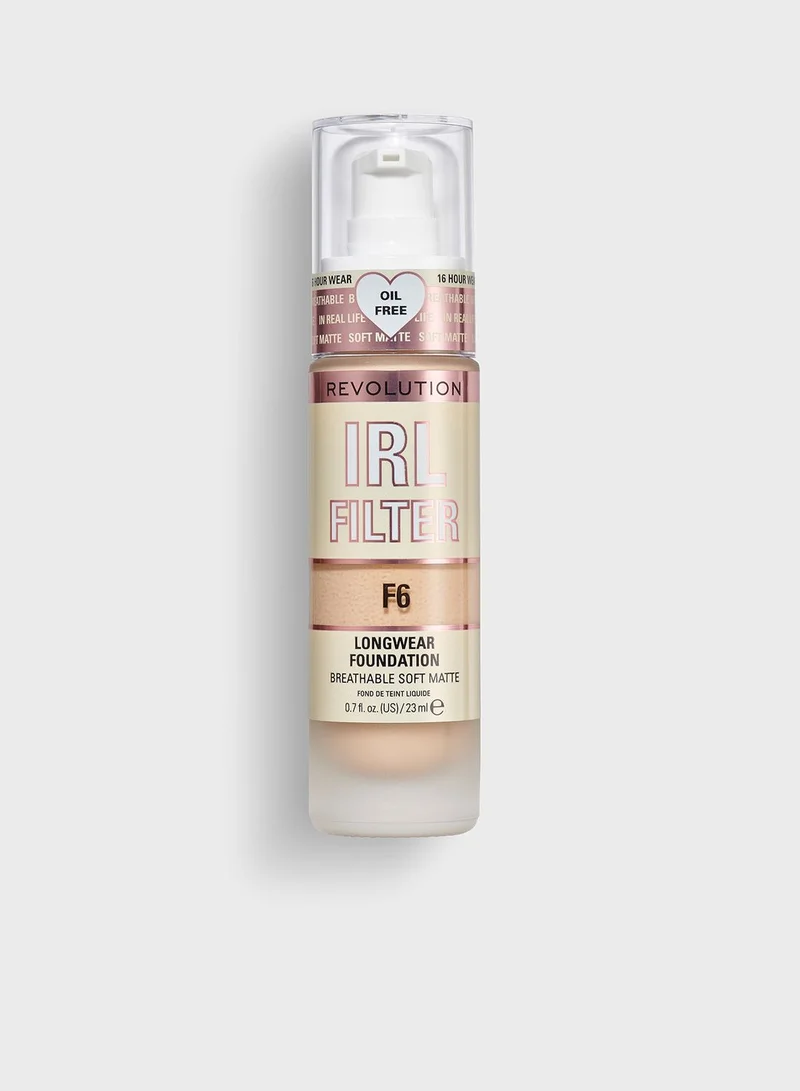 REVOLUTION Revolution IRL Filter Longwear Foundation F6