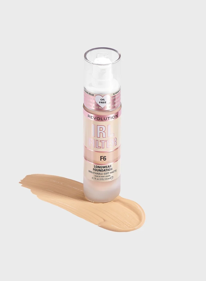 REVOLUTION Revolution IRL Filter Longwear Foundation F6