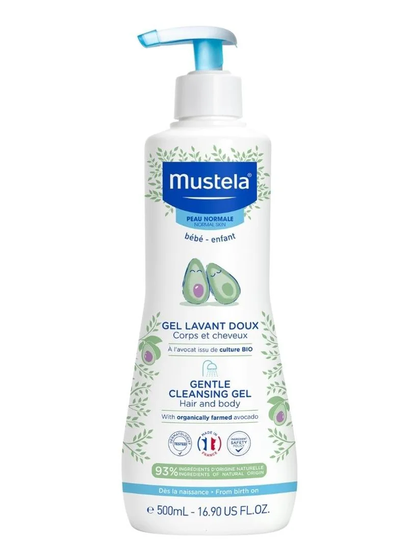 Mustela Mustela Baby Gentle Cleansing Gel Hair and Body 500ml