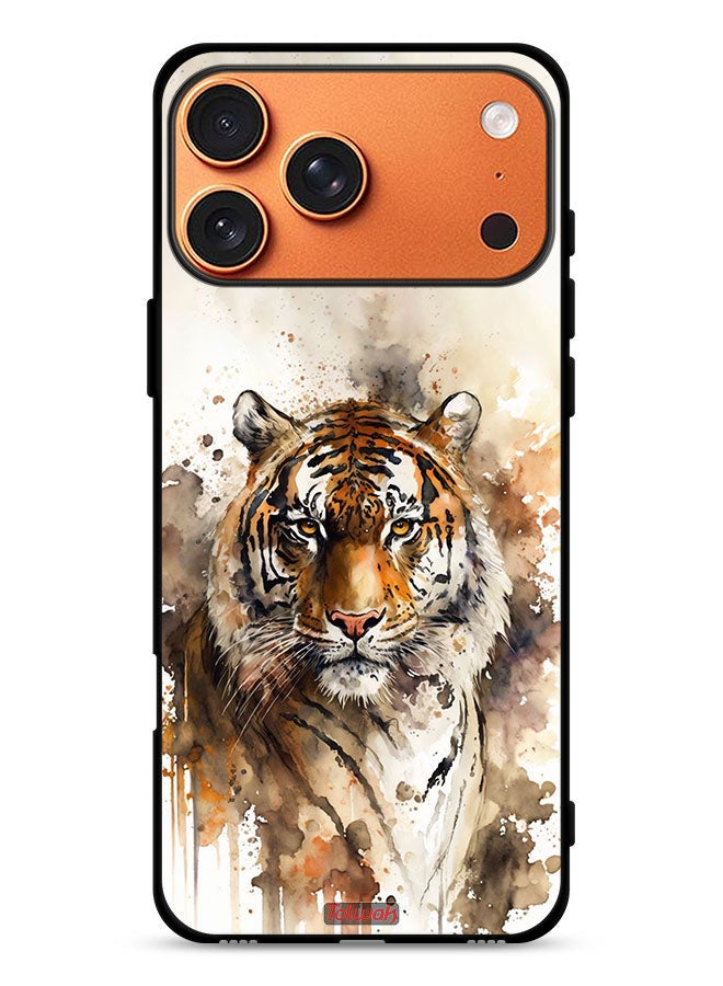 Tolwak Apple iPhone 17 Pro Max Protective Case Cover Leopard Abstract Art - Image 1