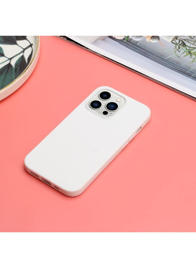 S-TOP Case For iPhone 14 Pro Max Solid Color Frosted Silicone Phone Case - Image 4