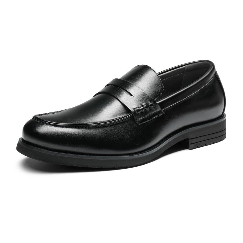 Bruno Marc Men's Dress Slip-on Penny Loafers Business Formal Shoes,Size 12,Black,SBLS2339M - Image 1