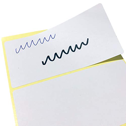 TownStix 200 Pack, 4" x 2", Labels Stickers for Storage Bins - Matte White - Image 4