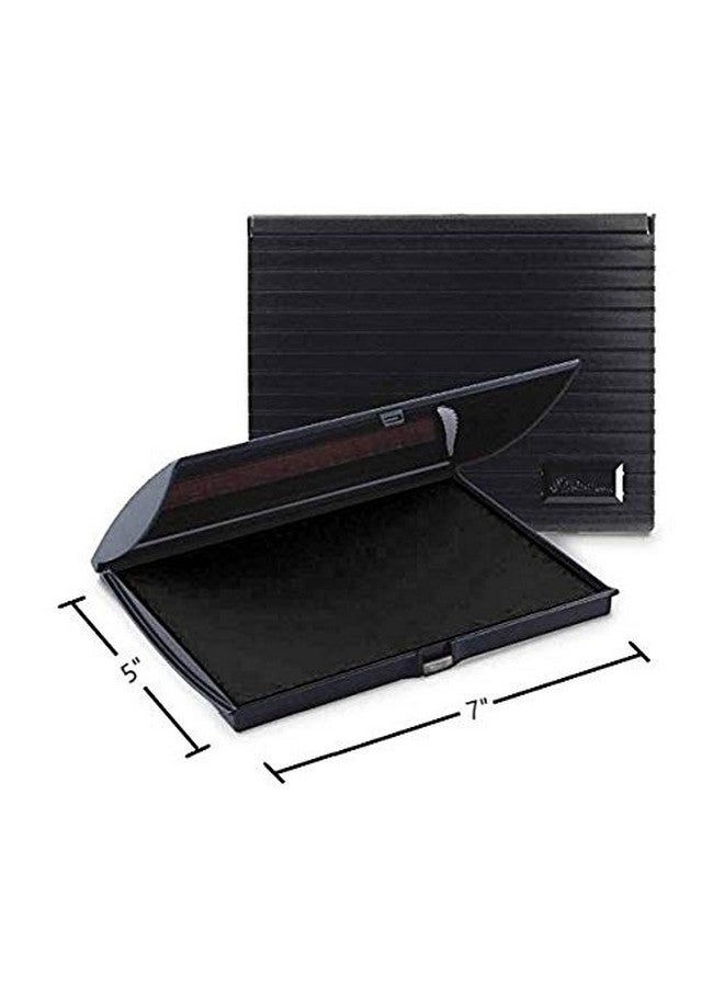 Uimprint Large 5'' x 7'' Felt Rubber Stamp Ink Pad, Green - Image 2