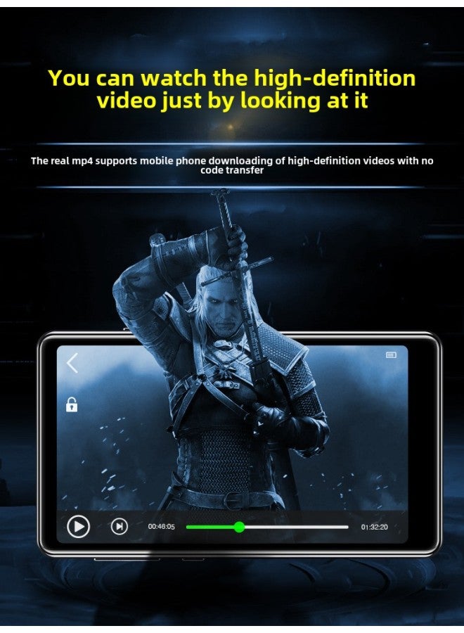 Mp4 Player P4 Full Large Screen Mp6 Music Video Mp3 Walkman Bluetooth Mp5mp7 Reading Novels-Body Color:3.0inch Touch Screen [supports Bluetooth + Full Video Grid + External Play]-Memory Capacity:64g [including 30 Movies + 300 Novels + 300 Songs] (can Be Downloaded Specified)  - Image 3