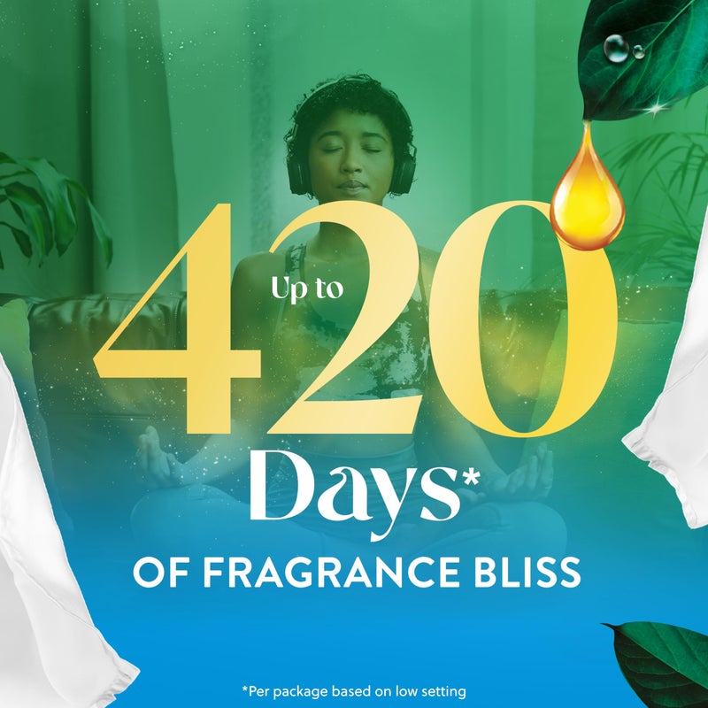 Air Wick عبوة إعادة تعبئة زيت معطر هواء Air Wick، 7 قطع، رائحة الكتان النظيف، معطر هواء، زيوت أساسية - Image 2