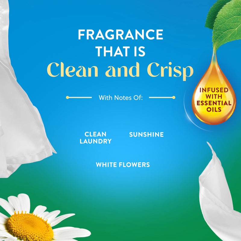 Air Wick عبوة إعادة تعبئة زيت معطر هواء Air Wick، 7 قطع، رائحة الكتان النظيف، معطر هواء، زيوت أساسية - Image 4