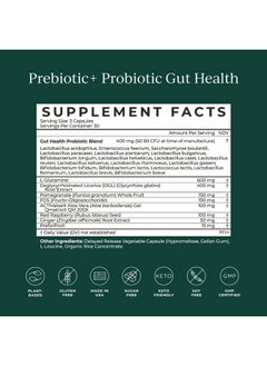 Cymbiotika CYMBIOTIKA Probiotic + Prebiotic Gut Health Supplement for Women & Men, Supplements for Immune Support, Digestive Health, & Gut Balance, Contains Probiotics & Prebiotics, 50 Billion CFU, 90 Capsules  - Image 4
