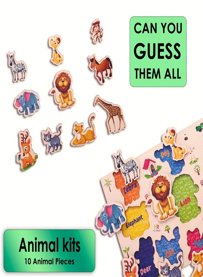 HighRoof Discover The Animal Kingdom: Engaging Animals Puzzle for Kids - Educational and Fun Toy for Boys and Girls, Promotes Problem-Solving Skills and Cognitive Development! - Image 3