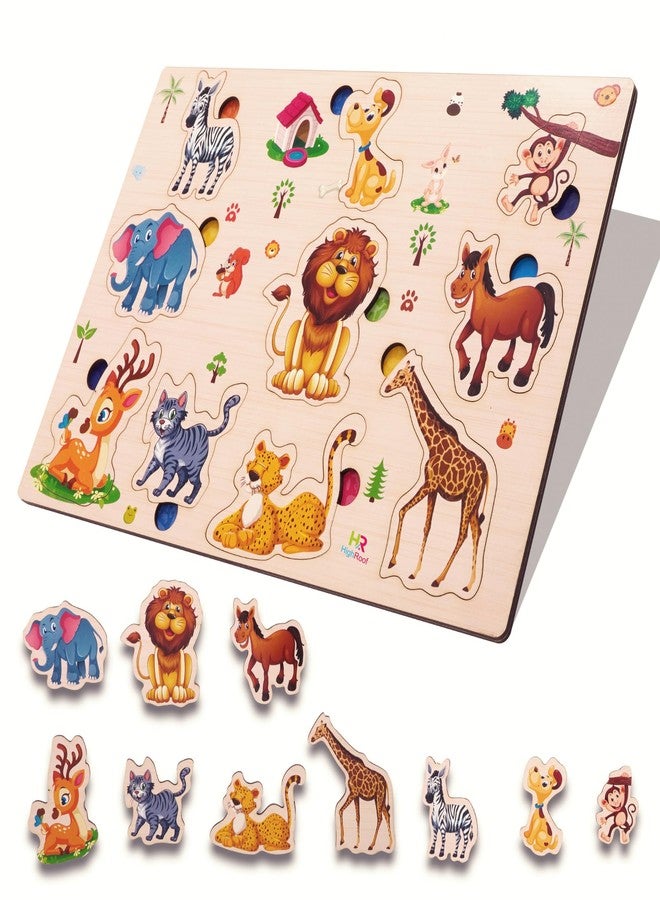 HighRoof Discover The Animal Kingdom: Engaging Animals Puzzle for Kids - Educational and Fun Toy for Boys and Girls, Promotes Problem-Solving Skills and Cognitive Development! - Image 1