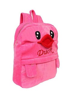 Blue Tree blue tree Cute Kids Backpack Toddler Bag Plush Animal Cartoon Mini Travel Bag for Baby Girl Boy 1-6 Years (Pink-Duck)  - Image 2