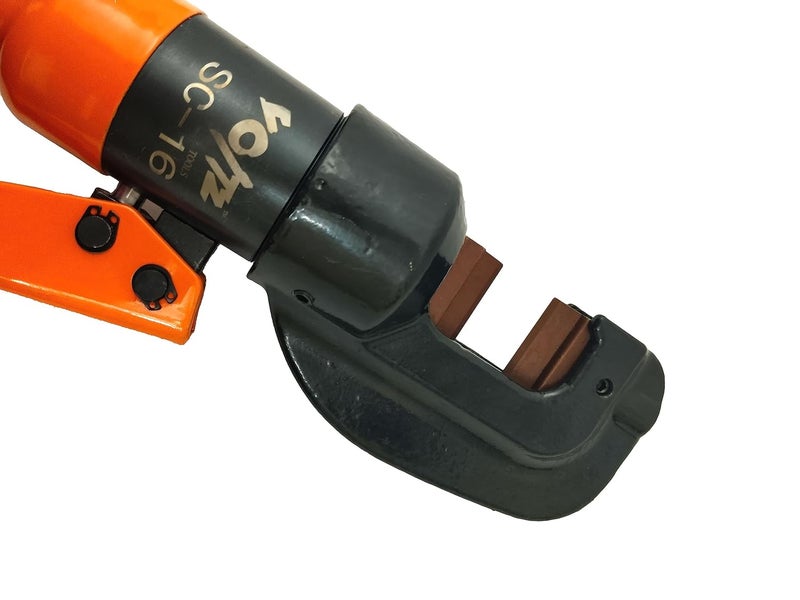 VOLTZ SC-16 Rebar Cutter Manual Hydraulic Rebar Cutter 8T Steel Rebar Cutting Tool Hand Rebar Cutting Machine for Cutting Steel Bar Range Φ4-16mm with Two Cutter Heads - Image 4