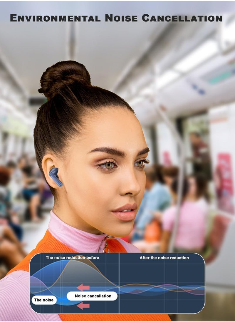 Generic Wireless Earbuds Noise Canceling, Bluetooth Earphones with Surround Sound, IPX5 Waterproof, Long Playtime  - Image 3