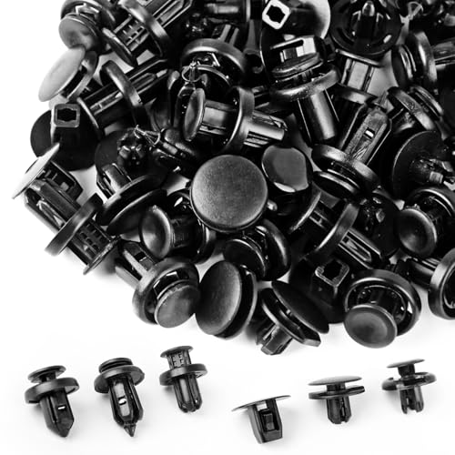 Xislet 6 in 1 Fender Liner Retainer Clips 90682-SEA-003, Front Bumper Fastener 91512-SX0-003, Push-Type Plastic Rivet 91505-S9A-003, Compatible with Honda Acura Accord Civic CR-V Fit Odyssey - 131PCS - Image 5