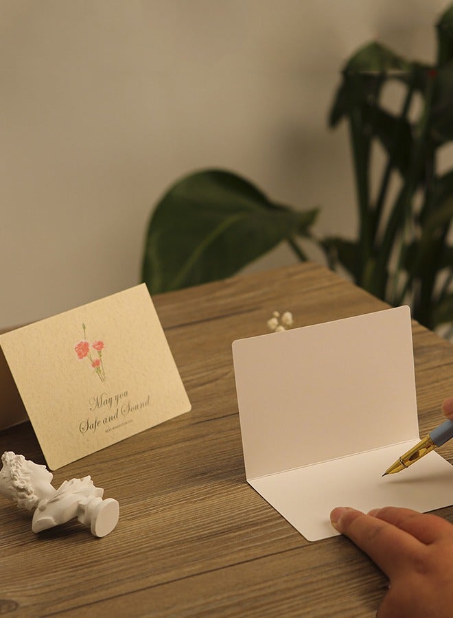 BF HOME 6 Packs Greeting Card Floral Designs of Greeting Cards with Envelopes, Stickers, Blank Note Cards for Friend - Image 5