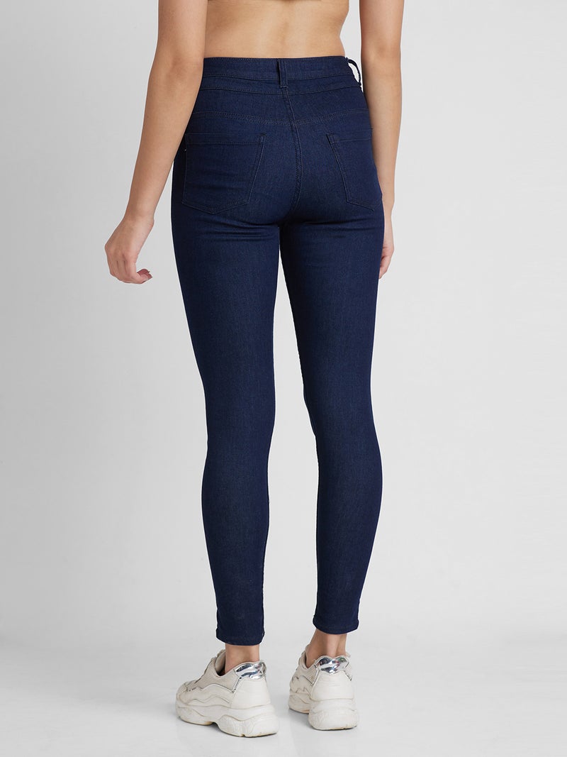 globus Globus Women Skinny Fit High-Rise Stretchable Jeans  - Image 3