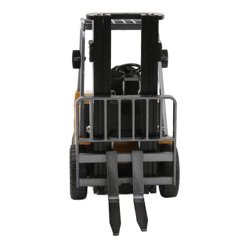 Heavy-Duty Alloy Forklift Model Die-Cast Engineering Vehicle - Non-Toxic Durable Static Display Toy for Kids Adult Collectors Home Decoration - Image 4