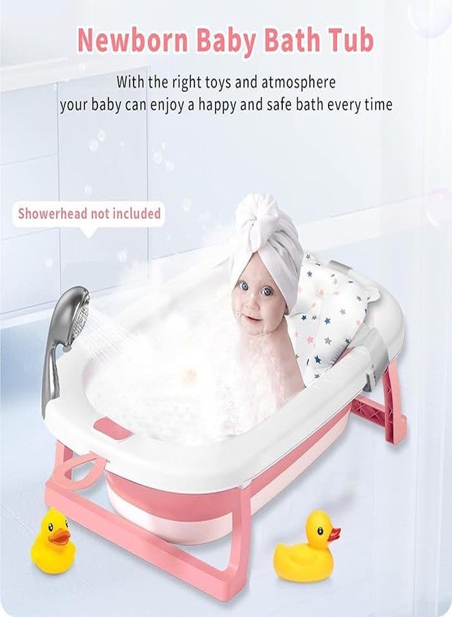 Deoxys Bath Tub for Baby for 0-3 Years with Smart Temperature Indication Meter, Foldable, Bathtub, Kids Bath Tub - Image 4