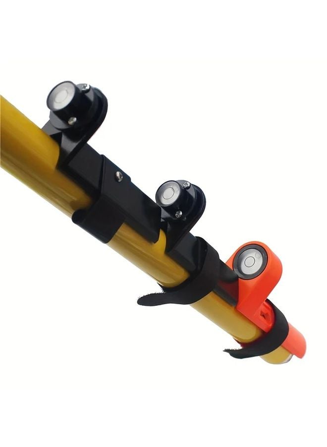 Orange Belt 11 81 Inch Strap Portable Aluminum Right Angle Level With Bubble Vial - Image 5