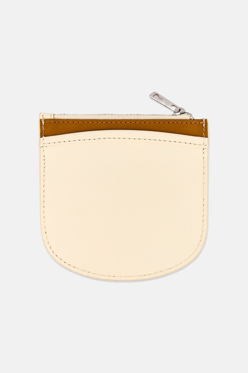 Scotch & Soda Women Brand Logo Mini Wallet, Cream  - Image 2