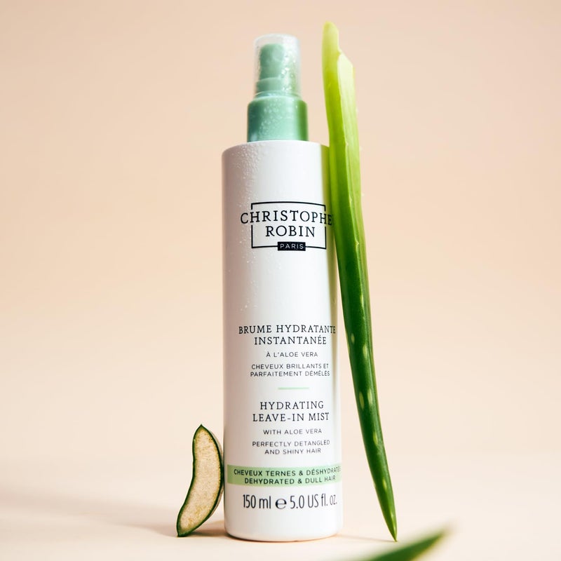 Christophe Robin Hydrating Leave-In Mist With Aloe Vera for Scalp and Hair - Detangles and Conditions 5 fl. oz - Image 5