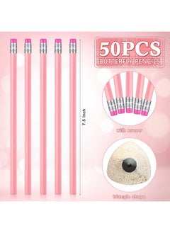 50 Pcs Triangular Grip Pencils Wedding Pencils Hb Graphite Pencil Pack Wood Pencils With Eraser For Back To School Drawing Sketching Bridal Shower Office Supplies(Pink) - pzsku/ZA24E78AB050E90ACAF42Z/45/_/1735214491/dc689dd3-4a37-4332-ab59-97a7ab7f41da