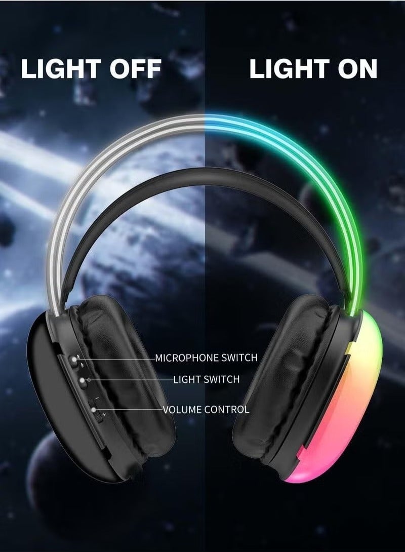 JAJEEK X25 Gaming Headset – Wired Over-Ear Headphones with Noise-Cancelling Mic, Comfortable Fit, High-Quality Sound, Clear Voice Communication, Compatible with PS4, PS5, Xbox One, Xbox Series X/S, Nintendo Switch, and PC for Ultimate Gaming Experience - Image 5