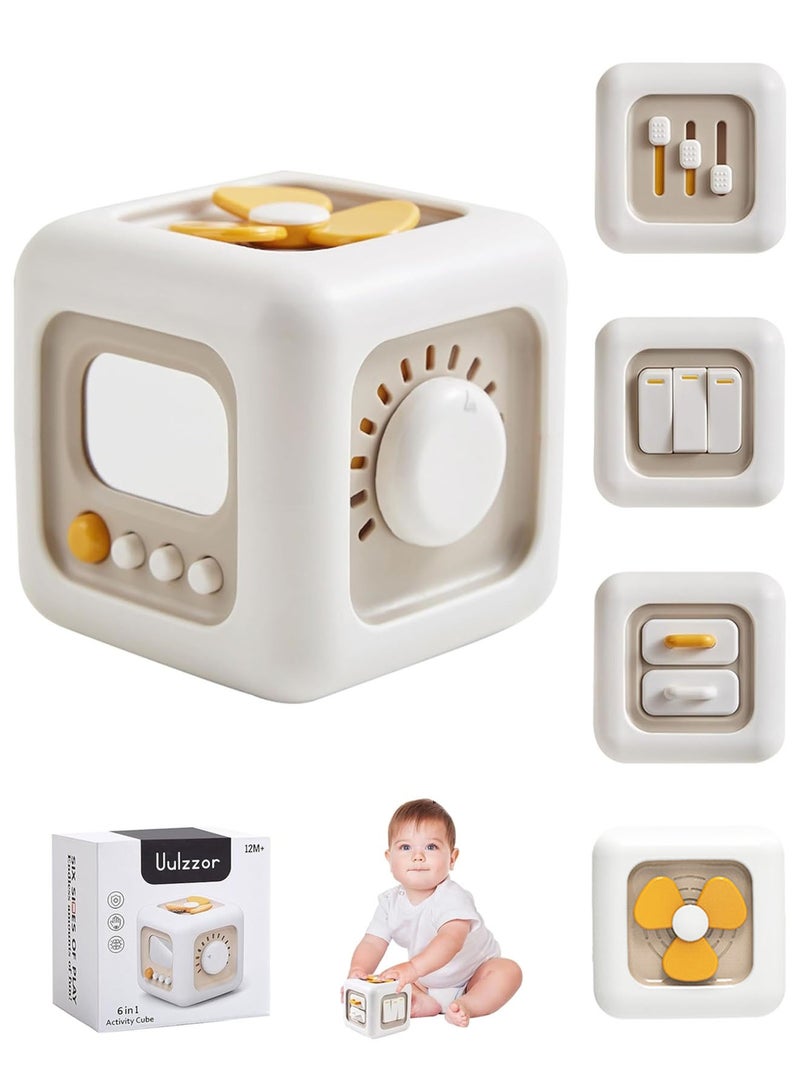 Busy Cube 6-in-1 Interactive Learning & Education Toys for Toddlers - Image 1