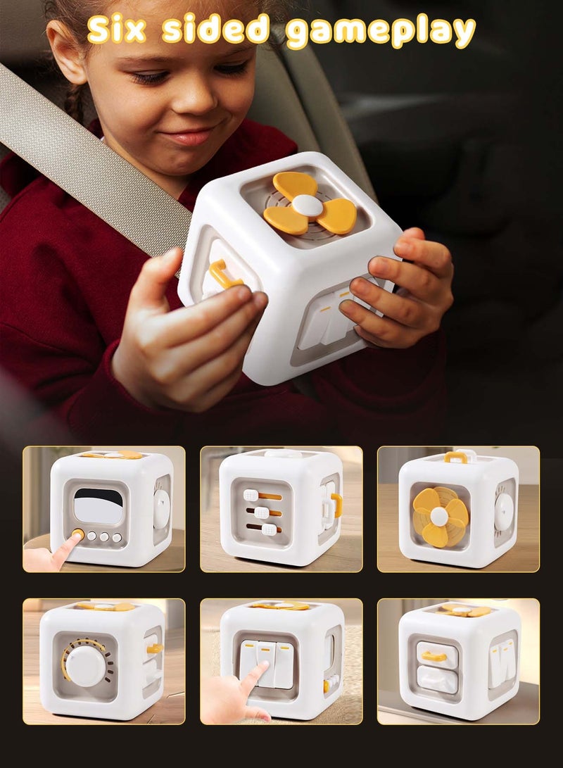 Busy Cube 6-in-1 Interactive Learning & Education Toys for Toddlers - Image 2