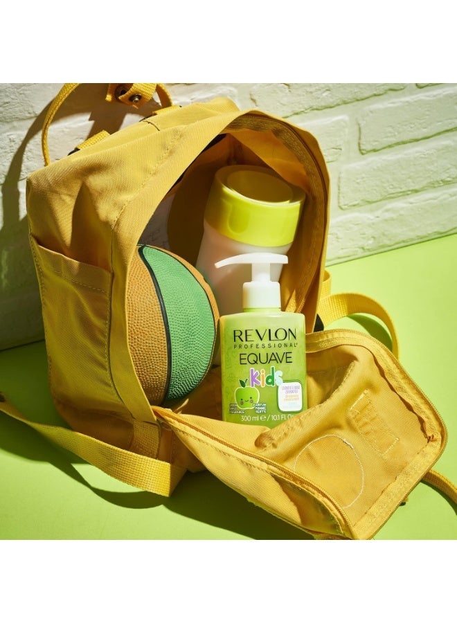 Revlon Professional Equave Kids Shampoo Conditioner Pomme Verte 300 ml - Image 4