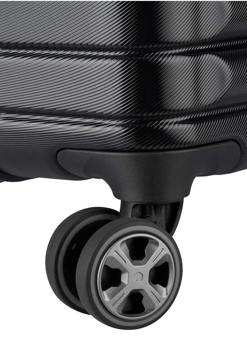 2-piece Hardside Trunk Luggage Set With TSA Lock and 360 Spin Wheel