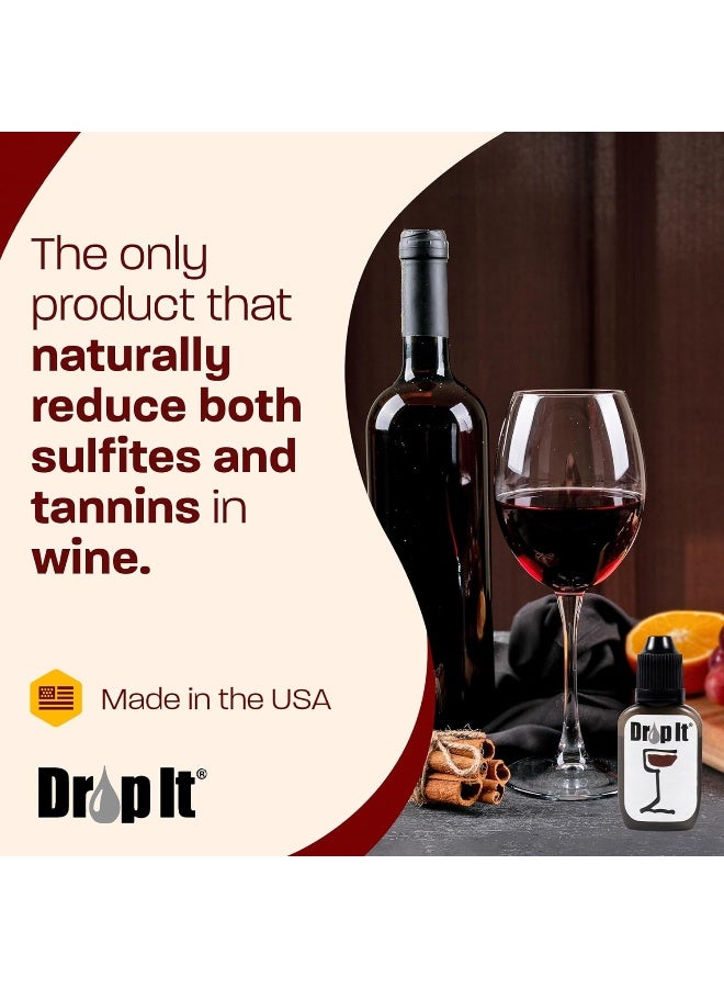Drop It Drop The Headache Enjoy The Wine  Wine Sulfite And Tannin Remover  - Image 5