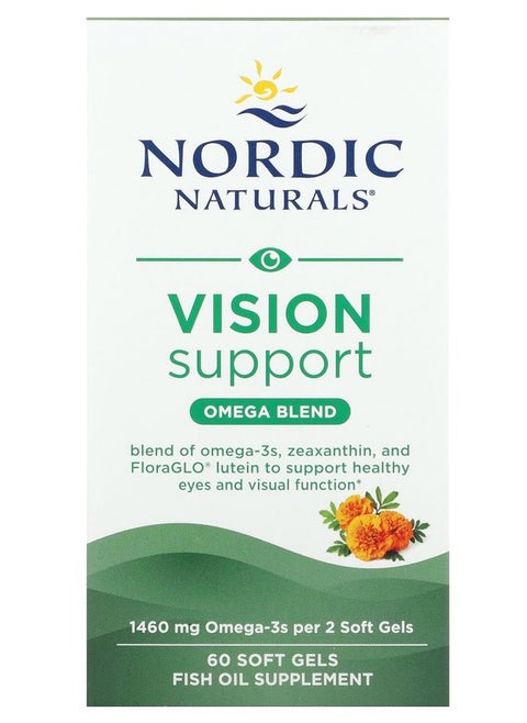 Vision Support Omega Blend 1460 mg 60 Soft Gels (730 mg per Soft Gel)
