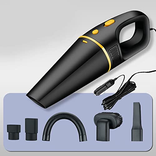 Zemic Car Vacuum Cleaner - Zemic Portable & Corded High Power for Car Cleaning Car Accessories, DC 12V, 120W 5.5 KPA, Vaccune Cleaner for Home Wet and Dry Car Vacuum Cleaner Multipurpose Vaccum Cleaner for Car Cleaning Plastic (AYSBYB203) - Image 1