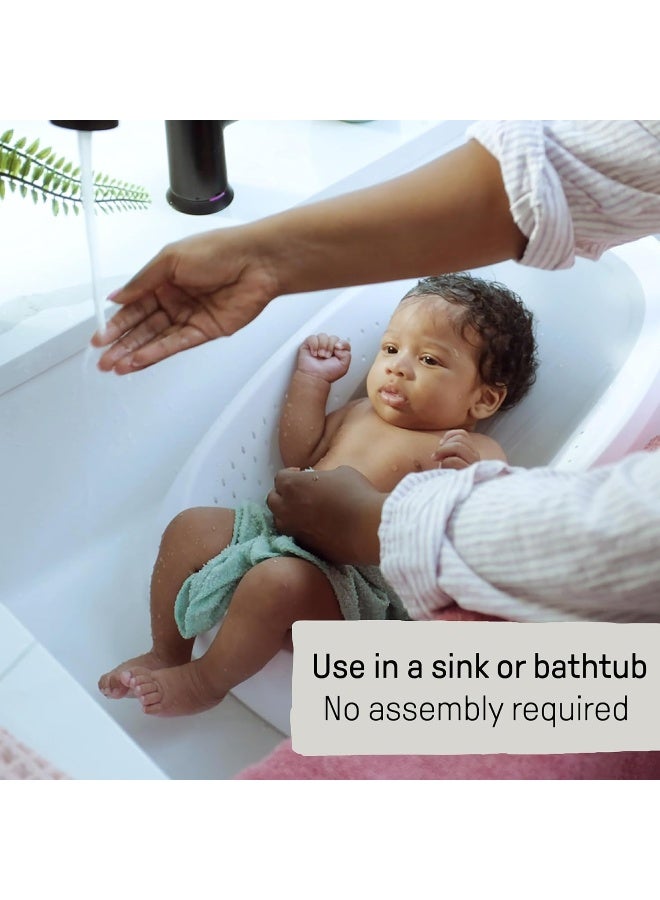 ingenuity مقعد استحمام الأطفال سهل الشطف من إنجينيتي، دعم ناعم غير قابل للانزلاق، 0-6 أشهر، حتى 20 رطلاً - Image 5