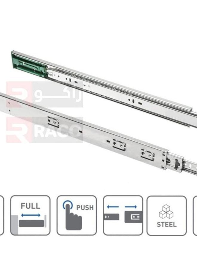 RACO Sliding Drawer Rail 1 Pair Full Extension Track Rail for Cabinets Dresser Wardrobe Kitchen Trash (16 INCH Push Type) - pzsku/ZA24EC588A3F215C52B8CZ/45/_/1684767616/f3598f93-2a91-4b45-95da-0a1b027b56a8