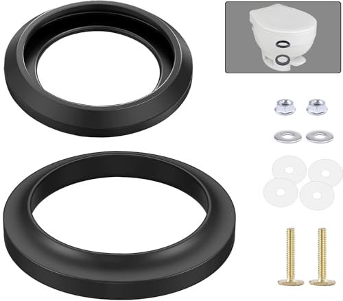 altivox RV Toilet Seal Replacement Kit for Thetford RV ToiletPerfect fit for Thetford Aqua Magic Style IIPlusResidence 34120 Waste Ball Seal Hardware Fix Leaks OdorProof Easy Install - Image 1