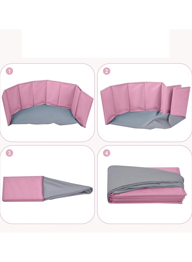 MIXDE Foldable Double Layer Oxford Cloth Kids Ball Pit, Play Ball Pool with Storage Bag (Balls Not Included) Playpen for Baby Toddlers  Baby Ball Pool, Folding Portable Ball Pool, Double Oxford Cloth - Image 4