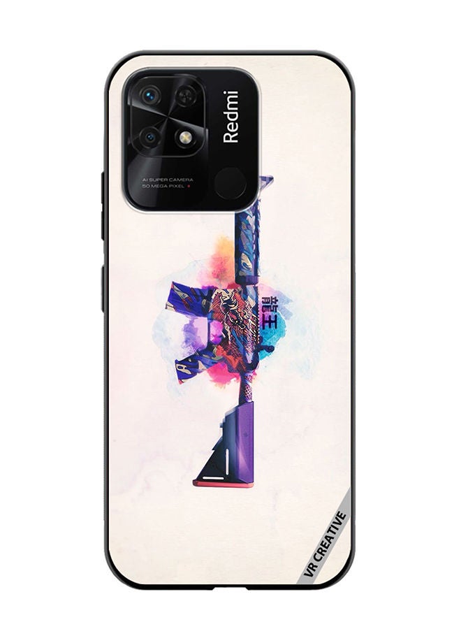 VR CREATIVE Protective Case Cover For Xiaomi Redmi 10C Pubg Design Multicolour - Image 1
