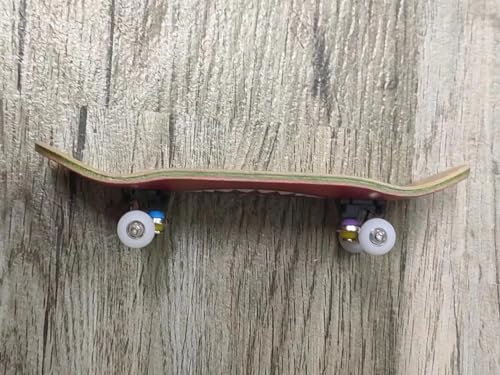 LEEFAI Pro Fingerboard Complete 34mmx96mm Maple Wood 5 Layers Wood UV Printing Deck with Professional Trucks and Pom CNC Bearing Street Wheels - Image 3