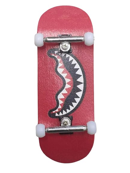 LEEFAI Pro Fingerboard Complete 34mmx96mm Maple Wood 5 Layers Wood UV Printing Deck with Professional Trucks and Pom CNC Bearing Street Wheels - Image 1