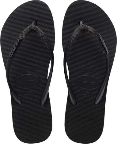 هافاياناس Slim Flatform Sparkle Platform Flip Flops Women's Slippers
