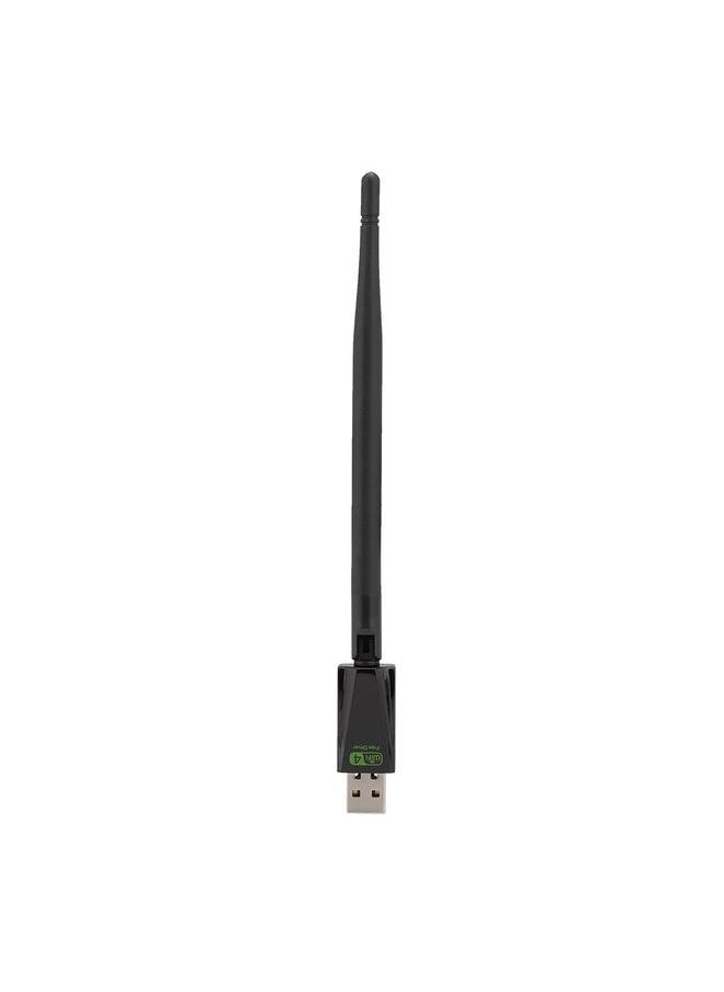 Thoraya - 802.11N 150M Network Card Driver Free USB WiFi Adapter 5dbi External Gain Antenna - Image 1