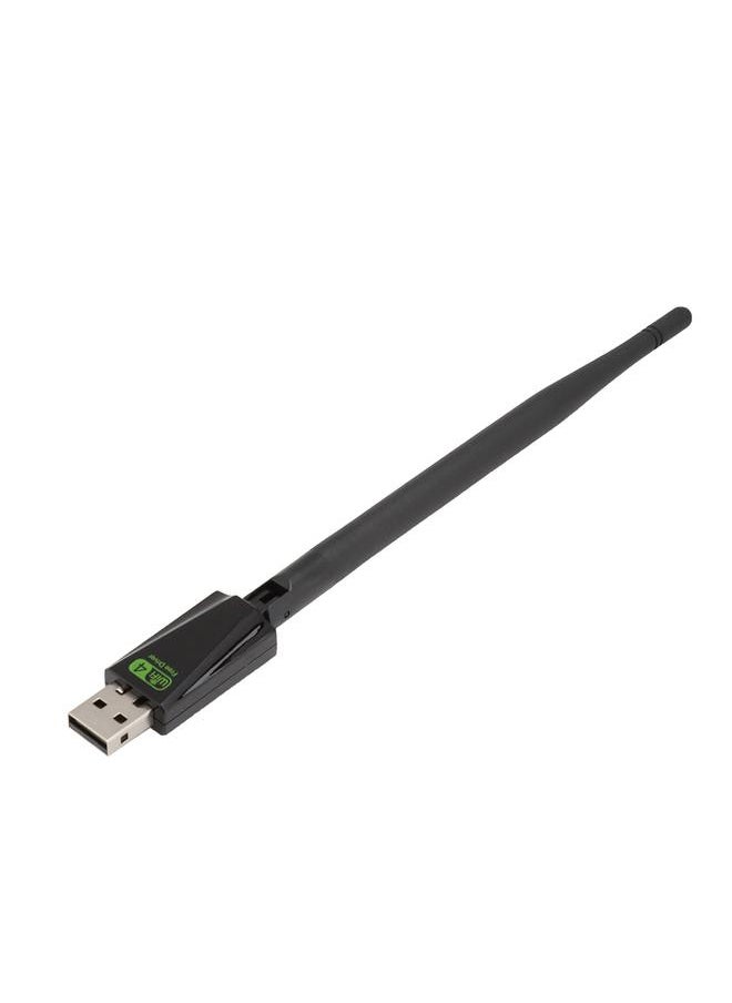Thoraya - 802.11N 150M Network Card Driver Free USB WiFi Adapter 5dbi External Gain Antenna - Image 1