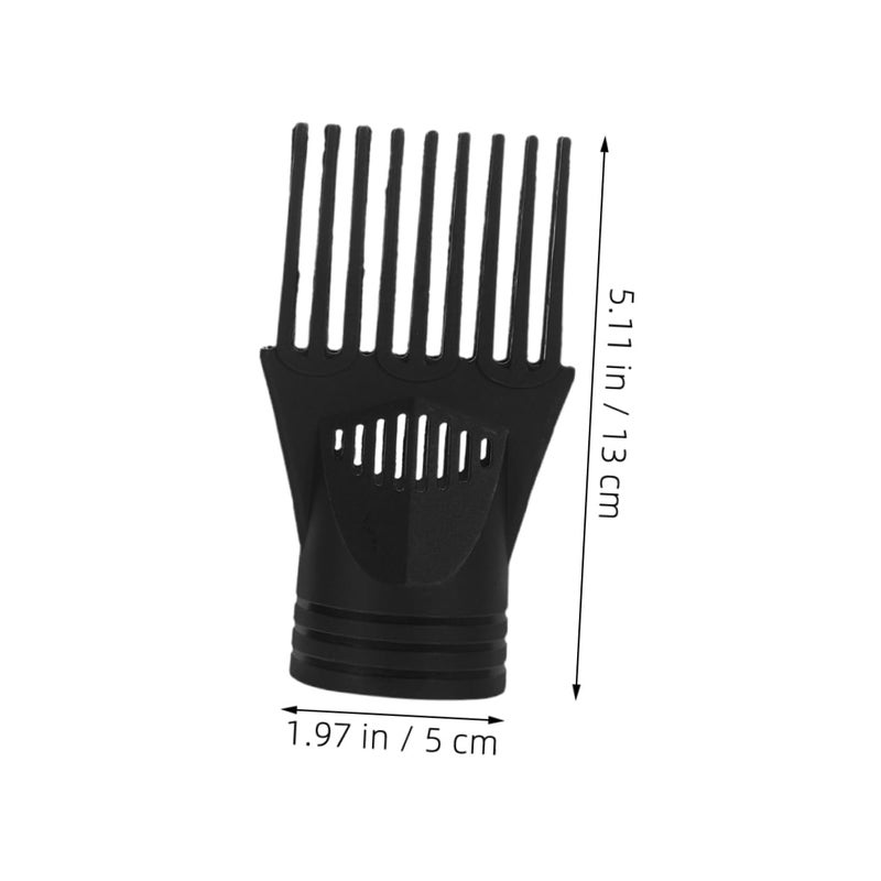 6Pcs Hair Dryer Comb Nozzle Replacement Blow Dryer Attachments for Salon Home Use Durable Styling Tools for Straightening Blowdrying Compatible with Brands - Image 2