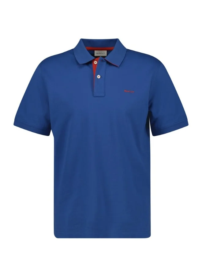 غانت Gant Contrast Piqué Polo Shirt