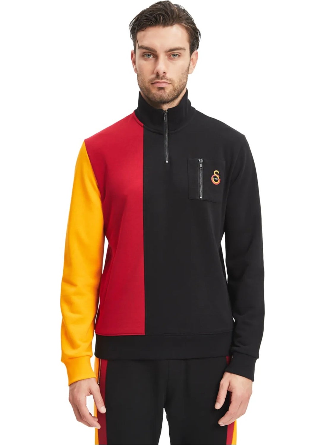 Galatasaray Men's Zippered Hoodie E241133  - Image 1