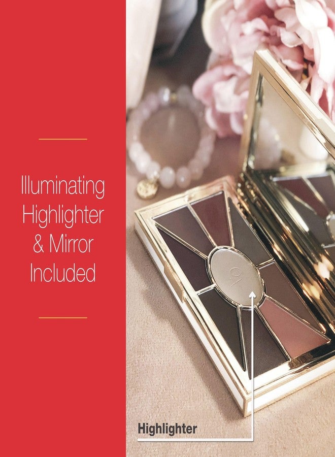 Mirabella Eye Love You Neutral Shimmer Eyeshadow Palette - Makeup Palette w/Ultra Pigmented Pressed Powders, Creamy Matte & Shimmer Metallic Eyeshadow Palette - Undressed - Image 4