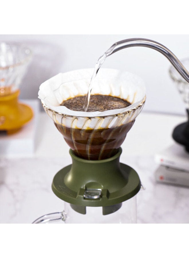 V60 Coffee Filter Cup Filter Hand Drip Coffee Filter Cup Filter Smart Cup 200ml - Image 3